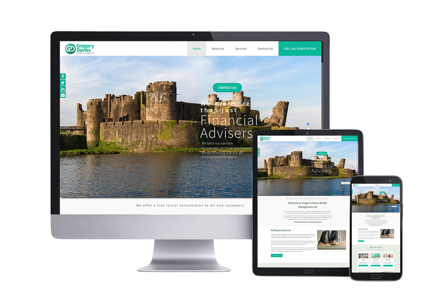 websites for financial advisors and finance companies